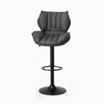 Tabouret en similicuir réglable – Design moderne