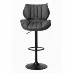 Tabouret en similicuir réglable – Design moderne – Image 2