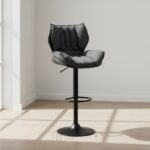 Tabouret en similicuir réglable – Design moderne – Image 9