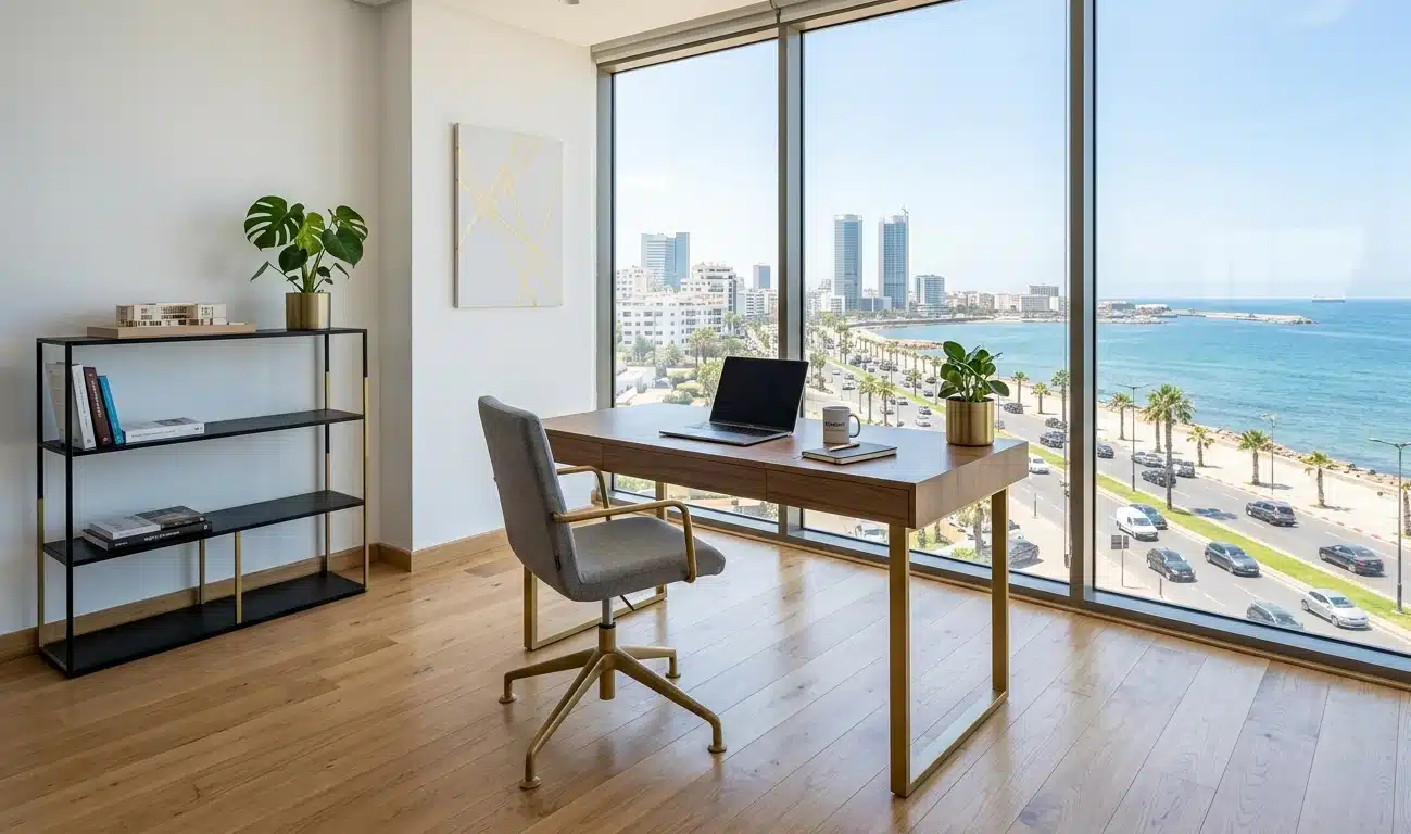 Bureau moderne à Casablanca avec mobilier métallique professionnel