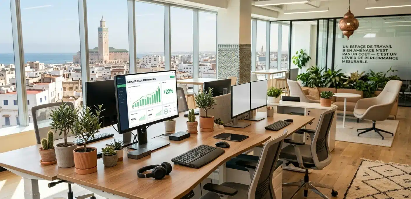 ROI aménagement de bureau – comment mesurer le retour sur investissement