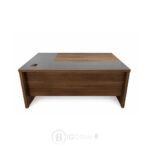 Bureau professionnel 140x70 cm avec caisson mobile – Bois MDF – Image 2