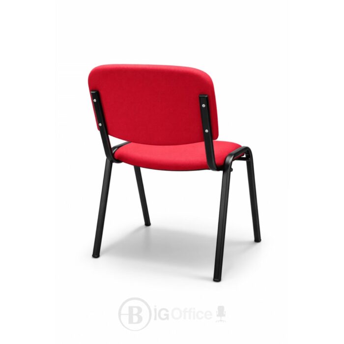 Chaise ISO simple en tissu – Chaise visiteur confortable pour bureau – Image 2
