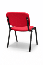 Chaise ISO simple en tissu – Chaise visiteur confortable pour bureau – Image 3