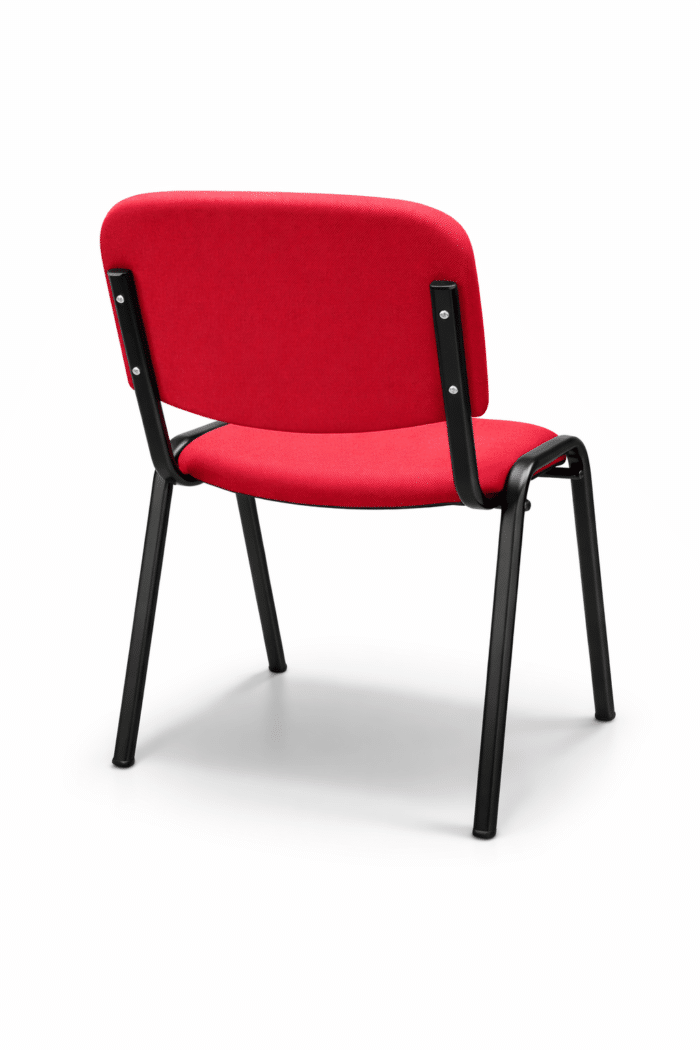 Chaise ISO simple en tissu – Chaise visiteur confortable pour bureau – Image 3