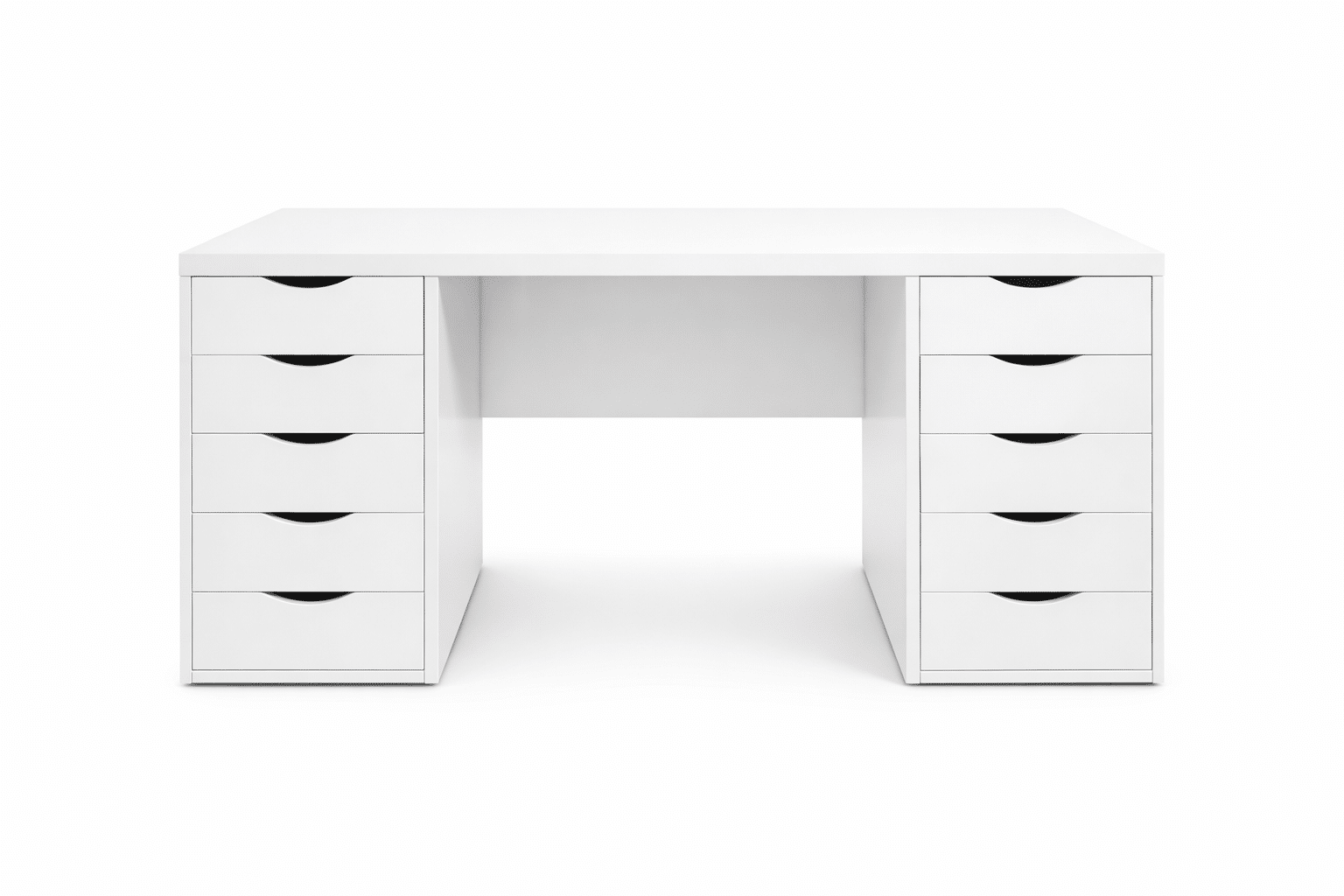 Bureau Premium Double Caisson 10 Tiroirs