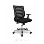 Chaise de bureau ergonomique Atom en maille respirante réglable