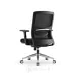 Chaise ergonomique mid-back en résille avec support lombaire - Sans appuie-tête – Image 2