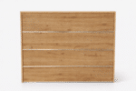 Comptoir de réception en bois MDF 140 cm – Design moderne – Image 4