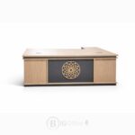 Bureau de direction avec retour 220x100 cm – Bureau exécutif haut de gamme