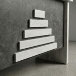 Bureau individuel avec tiroirs fixes – Image 2