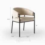 Chaise Bouclée Lior – Image 5