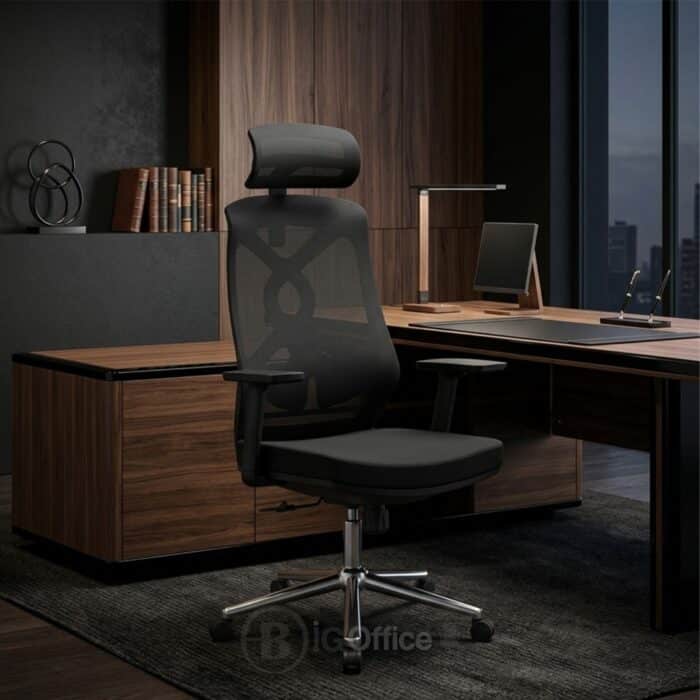 Chaise Ergonomique En Maille Pour Bureau – Image 2