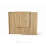 Comptoir de réception en bois MDF – Design moderne professionnel