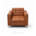 Fauteuil canapé 1 place en semi cuir moderne – confort premium pour bureau et accueil – Image 6