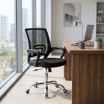 Mind Reader Chaise de Bureau avec roulettes – Image 2