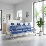 Banquette 4 Places en Polyuréthane pour Salle d’Attente | Mobilier Professionnel Maroc – Image 2
