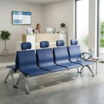 Banquette 4 Places en Polyuréthane pour Salle d’Attente | Mobilier Professionnel Maroc – Image 5