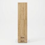 Colonne de rangement moderne en bois chêne clair avec tiroirs - Style scandinave – Image 3