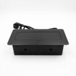 Boîtier de Connexion Encastrable pour Table de Réunion | USB-C, USB, RJ45 et Prises 220V Maroc – Image 3