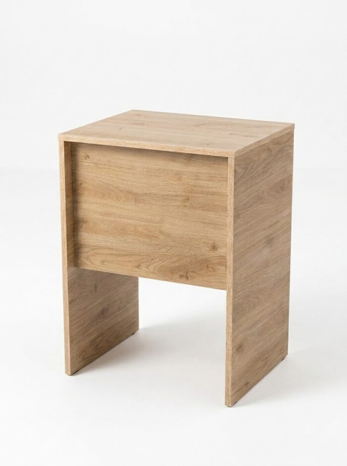 Bureau Compact MDF avec Tiroir Verrouillable 60x50x85 cm – Image 2