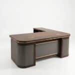 Bureau de Direction MDF Effet Noyer 180x85 cm