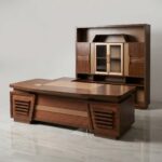 Bureau de Direction Prestige Noyer 240x95 cm – Image 2
