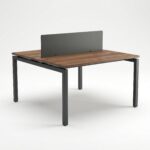 Bureau Open Space Semi-Métallique 140 x 120 x 75 cm