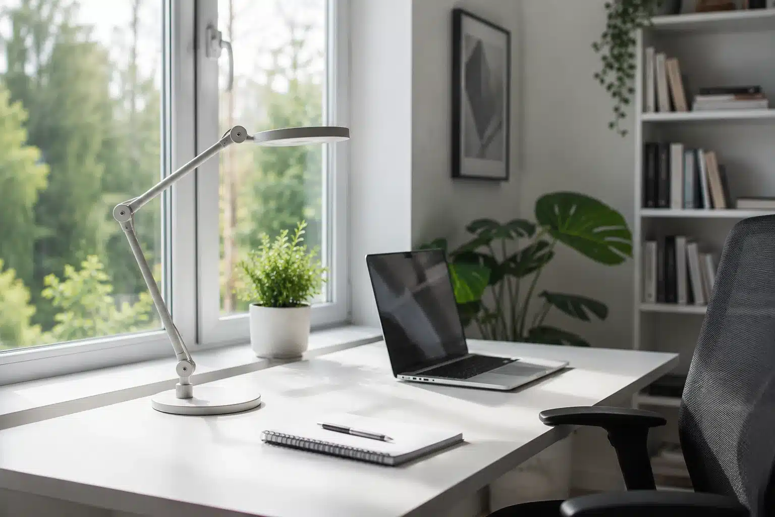 Lampe de bureau avec lumière naturelle pour un éclairage de travail optimal