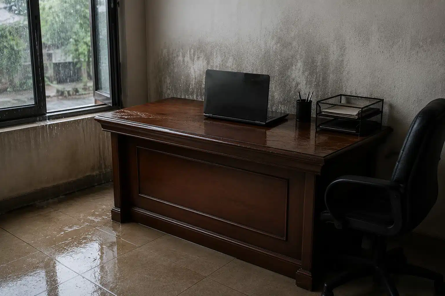 Les erreurs à éviter pour protéger un bureau de l'humidité