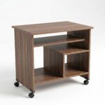 Table PC sur Roulettes 90x50x75 cm