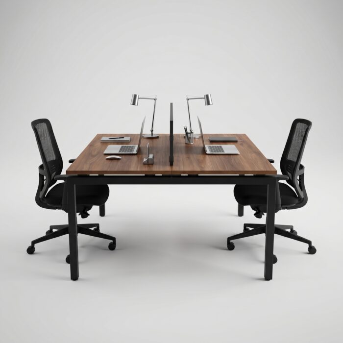 Table de réunion semi-métallique sur mesure – Image 2