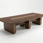 Table de Réunion Prestige 360x140 cm – Grande Table de Conférence Professionnelle