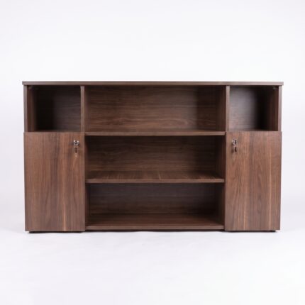 Bahut de Bureau en Bois MDF avec Portes Battantes – 200 × 40 × 80 cm
