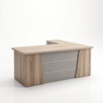 Bureau de Direction en Bois MDF 180×180 cm avec Retour – Mobilier de Bureau Professionnel Maroc