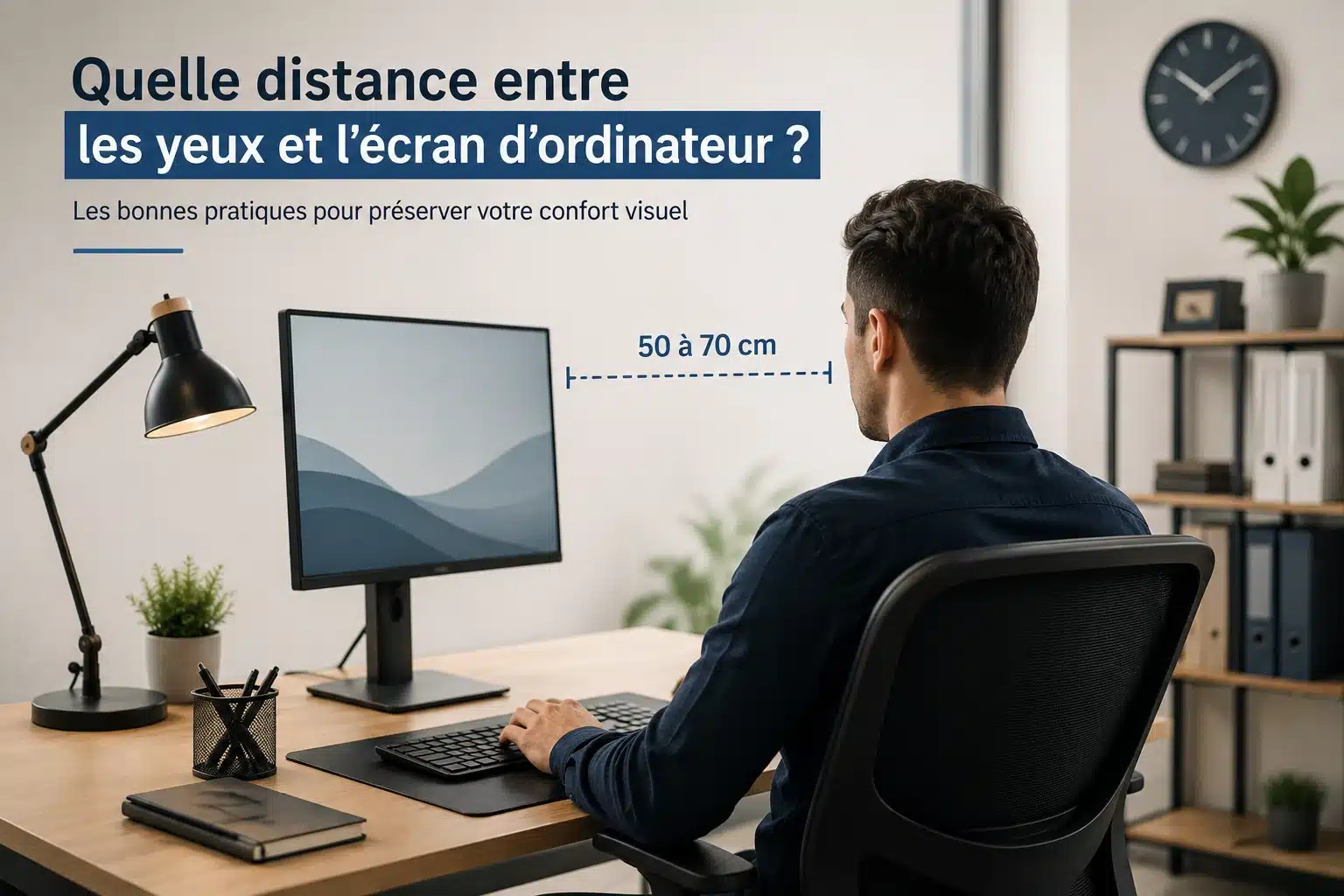 Quelle distance entre les yeux et l’écran d’ordinateur