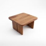 Table Basse en Bois MDF 60 x 60 x 45 cm – Table d'Accueil et Salle d'Attente | Big Office Maroc
