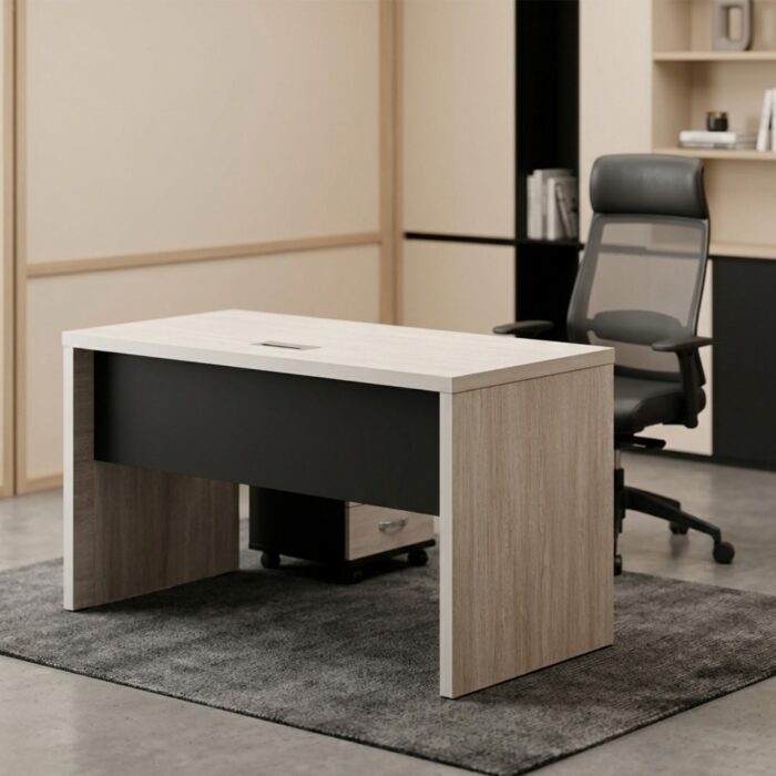 Bureau ARVEO avec Caisson Mobile 3 Tiroirs