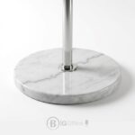 Porte-Manteau sur Pied en Acier Inoxydable avec Base en Marbre 170 cm