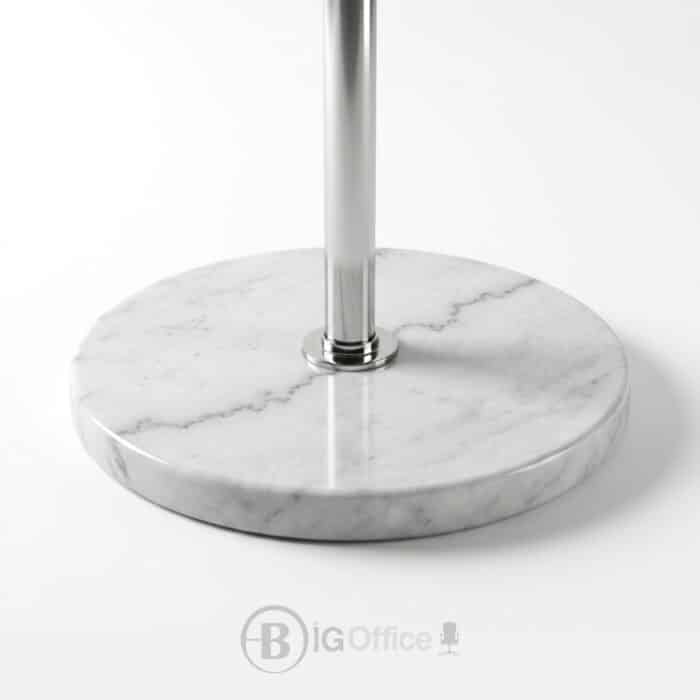 Porte-Manteau sur Pied en Acier Inoxydable avec Base en Marbre 170 cm