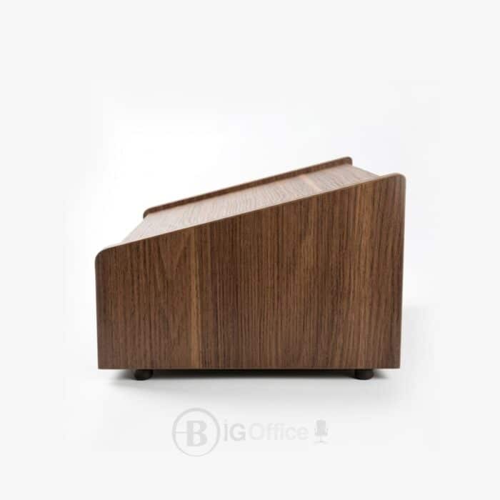 Repose-Pieds de Bureau Incliné Effet Noyer – Image 4