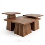 Set de 3 Tables Gigognes en Bois