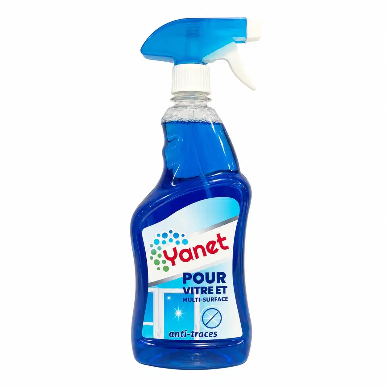 Yanet nettoyant pour vitres et multi-surfaces 500ml
